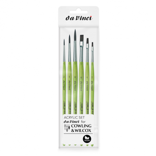 Exclusive Da Vinci Acrylic Brush Set Exclusive Da Vinci Acrylic Brush Set