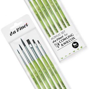 Exclusive Da Vinci Acrylic Brush Set Exclusive Da Vinci Acrylic Brush Set