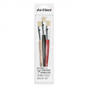 Exclusive Da Vinci Triple Hog Brush Set Exclusive Da Vinci Triple Hog Brush Set