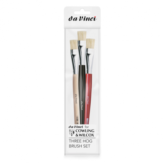 Exclusive Da Vinci Triple Hog Brush Set Exclusive Da Vinci Triple Hog Brush Set