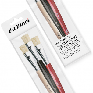 Exclusive Da Vinci Triple Hog Brush Set Exclusive Da Vinci Triple Hog Brush Set
