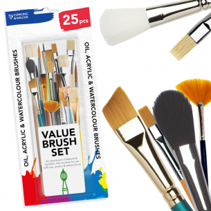 Value Brush Set (25pc) Value Brush Set (25pc)