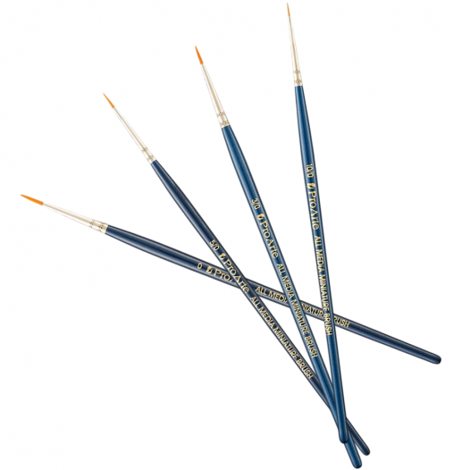 Series 400 Miniature All-Media Brushes Series 400 Miniature All-Media Brushes