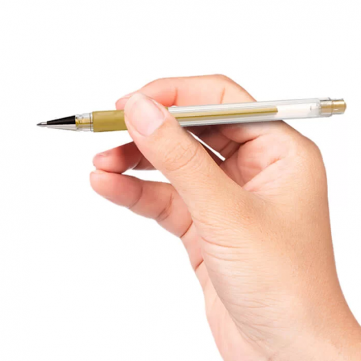 Hybrid Gel Grip 0.8mm Gold Pen Hybrid Gel Grip 0.8mm Gold Pen