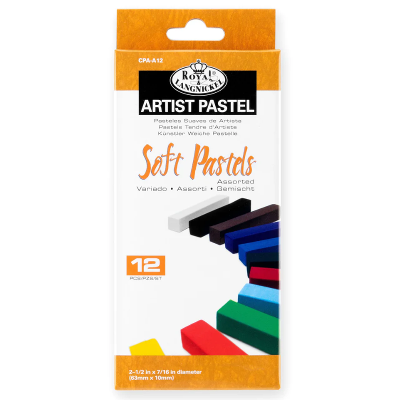 Assorted Soft Pastel Set (12pc)