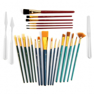 All-Media Variety Brush Pack (25pc) All-Media Variety Brush Pack (25pc)