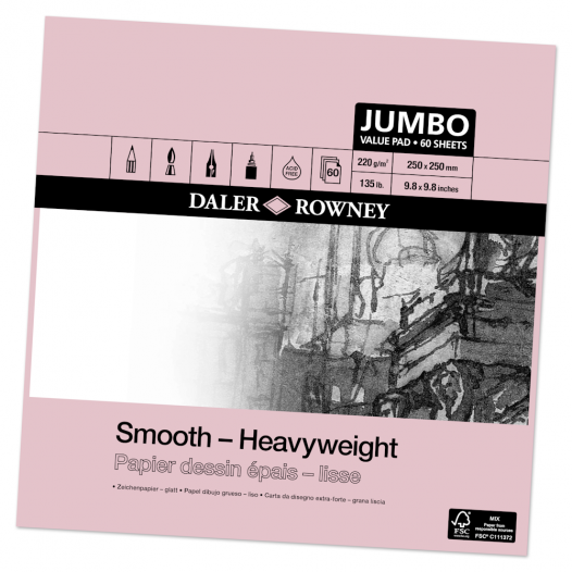 Smooth Heavyweight Square Jumbo Pad Smooth Heavyweight Square Jumbo Pad