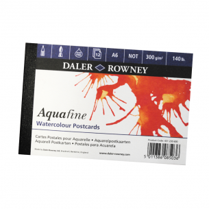 Aquafine Texture Watercolour Postcard Pad Aquafine Texture Watercolour Postcard Pad