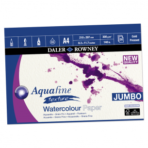Aquafine Texture Watercolour Jumbo Pads Aquafine Texture Watercolour Jumbo Pads