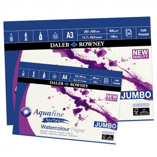 Aquafine Texture Watercolour Jumbo Pads Aquafine Texture Watercolour Jumbo Pads