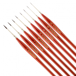 Miniature TriGrip Detailer Brush Set (8pc) Miniature TriGrip Detailer Brush Set (8pc)