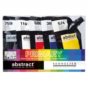 Abstract Heavy Body Acrylics Primary Set Abstract Heavy Body Acrylics Primary Set