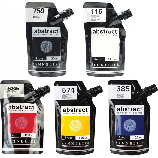 Abstract Heavy Body Acrylics Primary Set Abstract Heavy Body Acrylics Primary Set