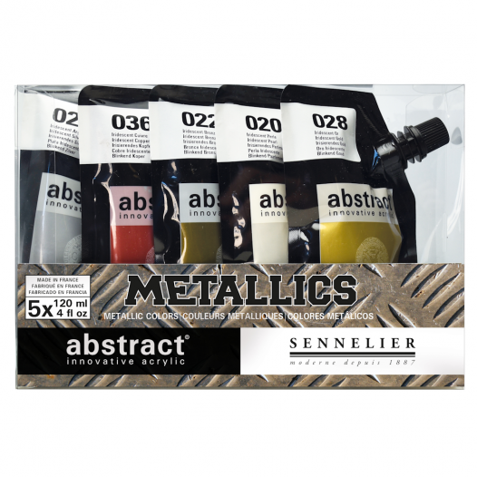 Abstract Heavy Body Acrylics Metallic Set Abstract Heavy Body Acrylics Metallic Set