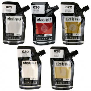 Abstract Heavy Body Acrylics Metallic Set Abstract Heavy Body Acrylics Metallic Set