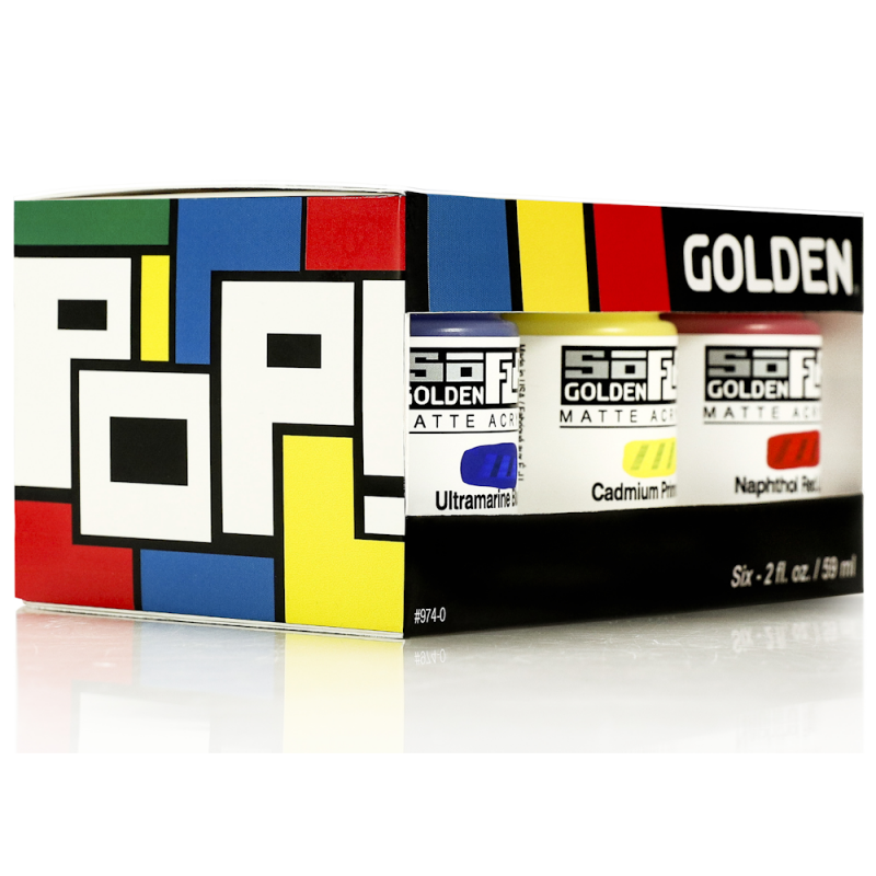 SoFlat Matte Acrylics POP! Set