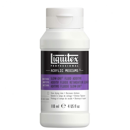 Professional Acrylic Slow-Dri Fluid Additive (118ml)