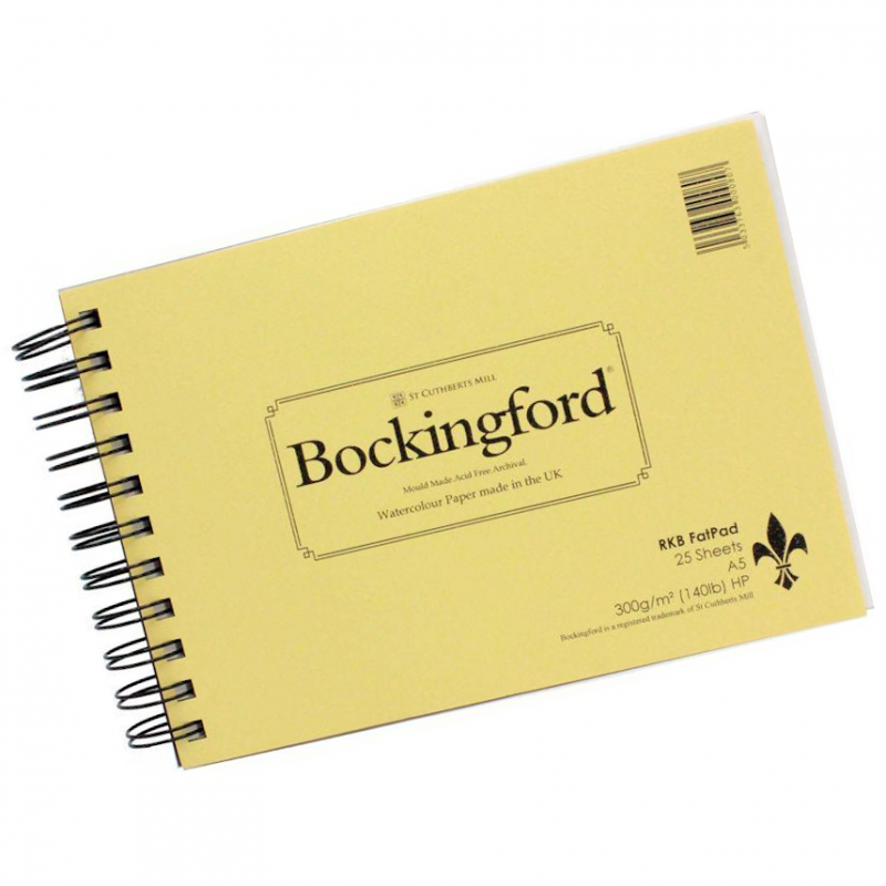 Hot Press 300gsm Watercolour Fat Pads