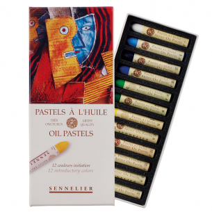 Oil Pastels Introductory Set (12pc) Oil Pastels Introductory Set (12pc)