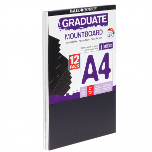Black Graduate Mountboard Packs Black Graduate Mountboard Packs