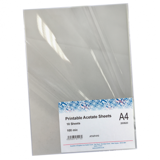 Clear Transcopy A4 Sheet Pack (10pc)