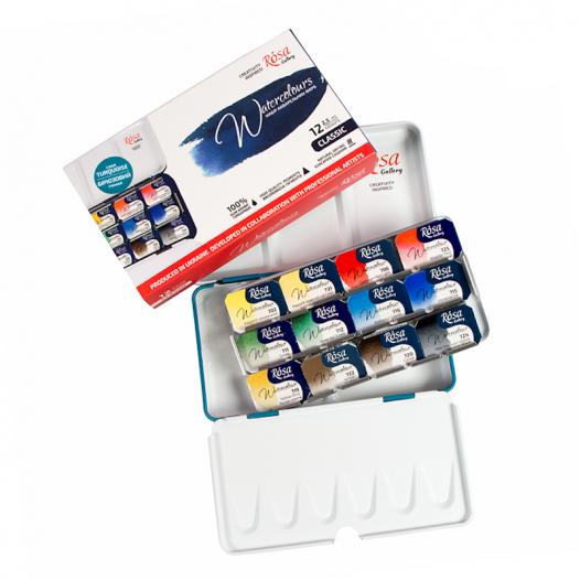 Gallery Watercolour Classic Tin (12pc)