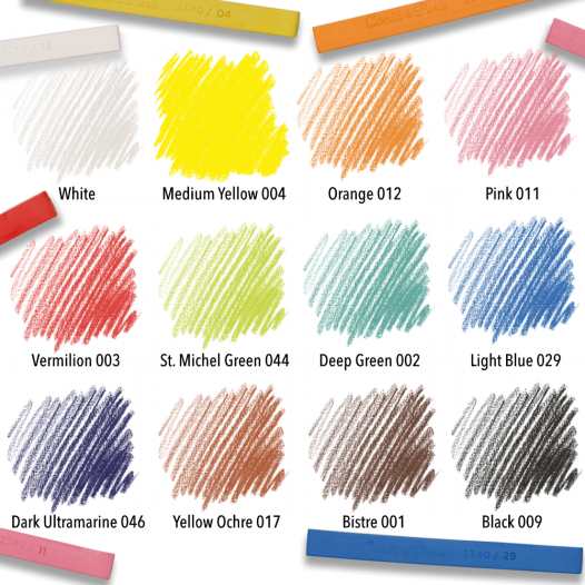 Carres Colour Crayon Set (12pc) Carres Colour Crayon Set (12pc)