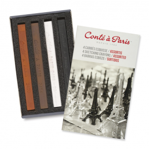 Carres Sketching Crayon Matchbox (4pc) Carres Sketching Crayon Matchbox (4pc)