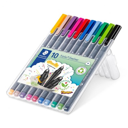 Triplus 334 Fineliner Desktop Set (10pc) Triplus 334 Fineliner Desktop Set (10pc)