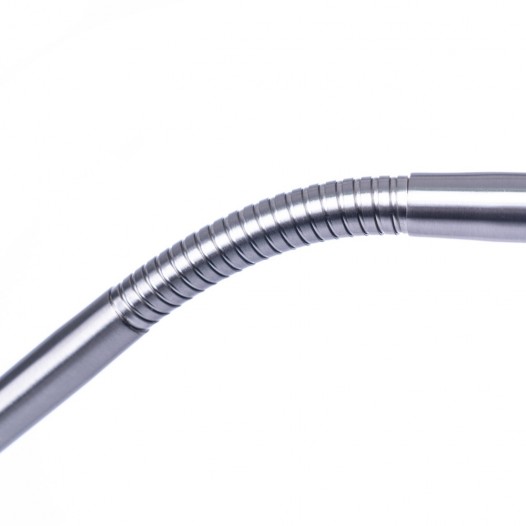 Slimline 4 Brushed Steel Floor Lamp