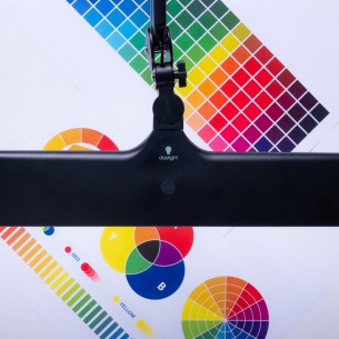 Lumi Satin Black Table Lamp
