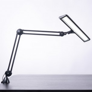 Lumi Satin Black Table Lamp