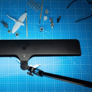 Lumi Satin Black Table Lamp