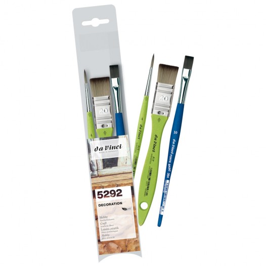Home Decoration Brush Set 5292 (3pc)