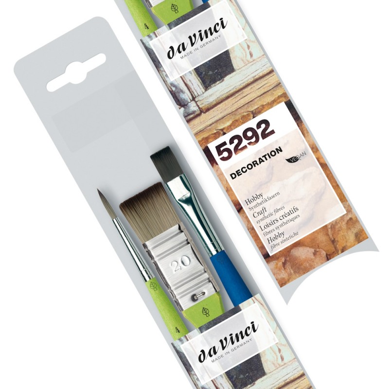 Home Decoration Brush Set 5292 (3pc)