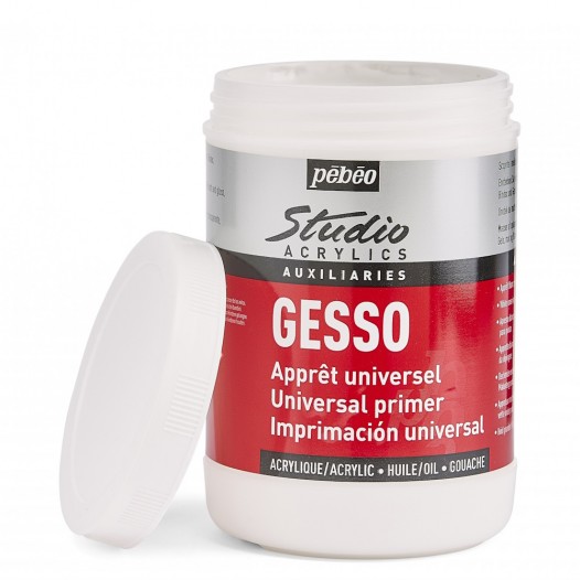 Studio Acrylics White Gesso (1L) Studio Acrylics White Gesso (1L)