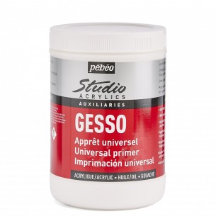 Studio Acrylics White Gesso (1L) Studio Acrylics White Gesso (1L)