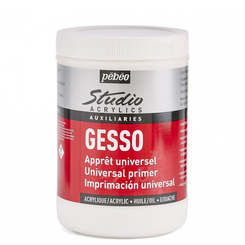 Studio Acrylics White Gesso (1L)