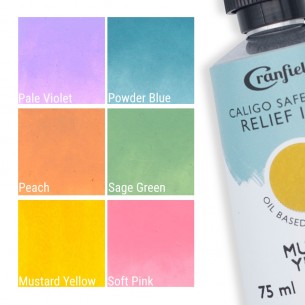 Caligo Safe Wash Relief Ink Pastel Set