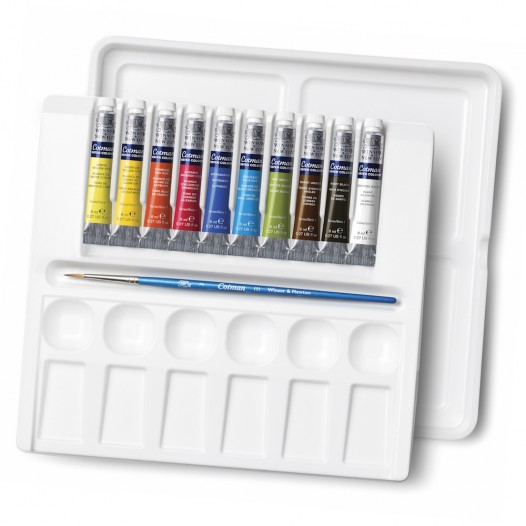 Cotman Watercolour Tube Palette Set