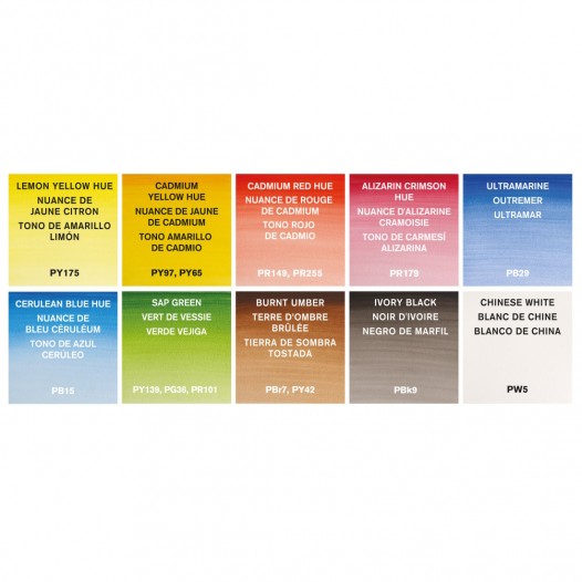 Cotman Watercolour Tube Palette Set
