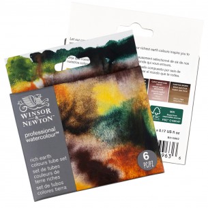 Pro Watercolour Rich Earth Set (6pc)