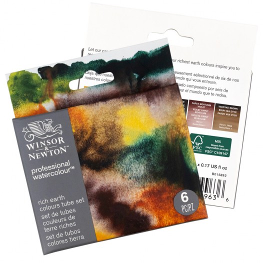 Pro Watercolour Rich Earth Set (6pc)