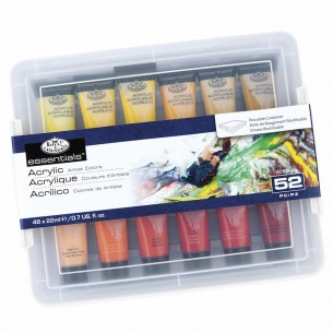 Essentials Acrylics Storage Box (52pc)