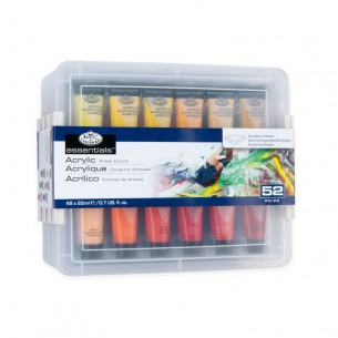 Essentials Acrylics Storage Box (52pc)