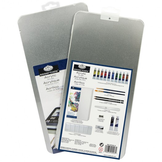 Essentials Acrylics Assorted Tin (24pc)