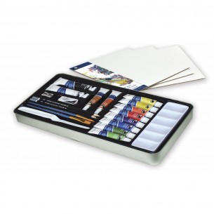 Essentials Acrylics Assorted Tin (24pc)