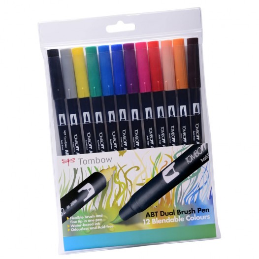 ABT Dual Brush Pen Primary Wallet (12pc)