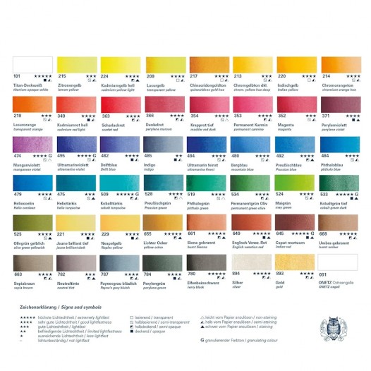 HORADAM Aquarell Premium Wood Box