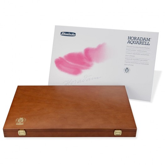 HORADAM Aquarell Premium Wood Box